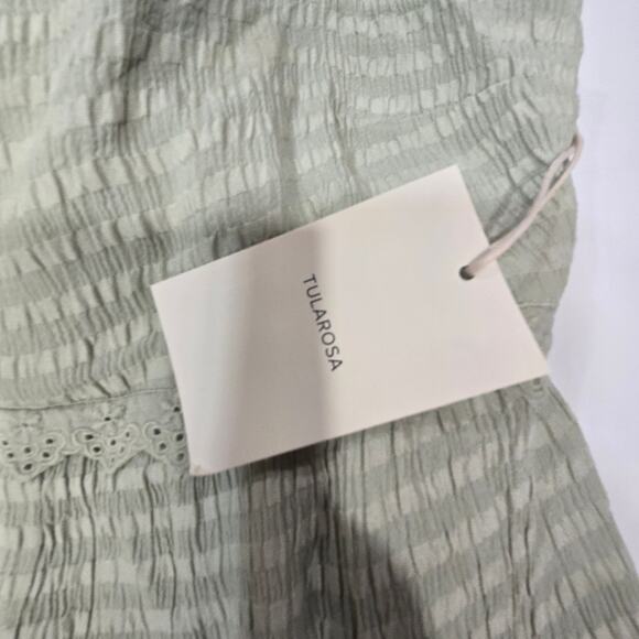 Tularosa Frankie Romper in Sage Green Small - Picture 4 of 13